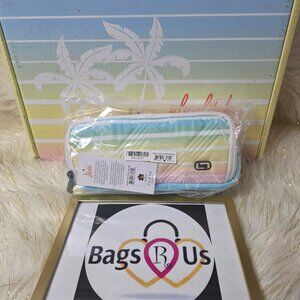 LUG LIFE SUMMER BOX LIMITED EDITION ITEM SEAPLANE TRIPLE ZIP COSMETIC CASE NEW
